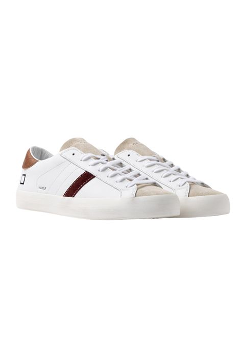 HILL LOW CALF WHITE-CUOIO D.A.T.E. | Scarpe | M431 HL CAWI